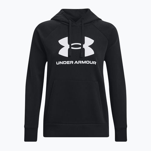 Women's Under Armour Rival Fleece Big Logo Hoody black/white