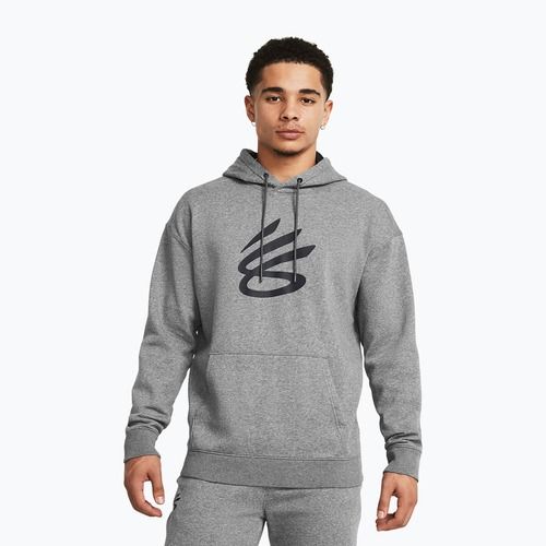 Men's Under Armour Curry Splash Hoodie castlerock/black