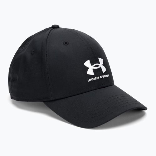 Under Armour Branded Lockup Adj black/white men's baseball cap