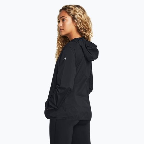 Under Armour Phantom Windbreaker women's running jacket black/white/white