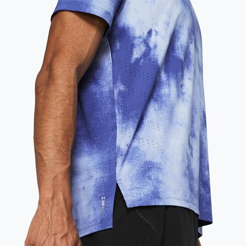 Under Armour Laser Wash men's running tank top celeste/starlight/reflective