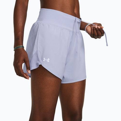Under Armour Fly By Elite 5" women's running shorts celeste/celeste/reflective