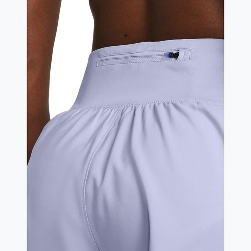 Under Armour Fly By Elite 5" women's running shorts celeste/celeste/reflective