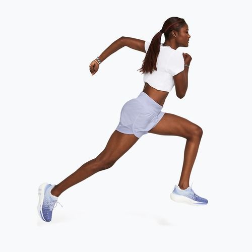 Under Armour Fly By Elite 5" women's running shorts celeste/celeste/reflective