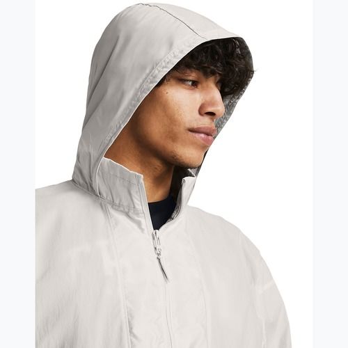 Under Armour Curry Woven white clay/white clay men's basketball jacket