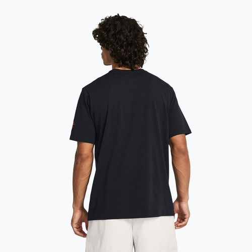 Under Armour men's basketball shirt Curry Young Wolf Tee black/mod gray