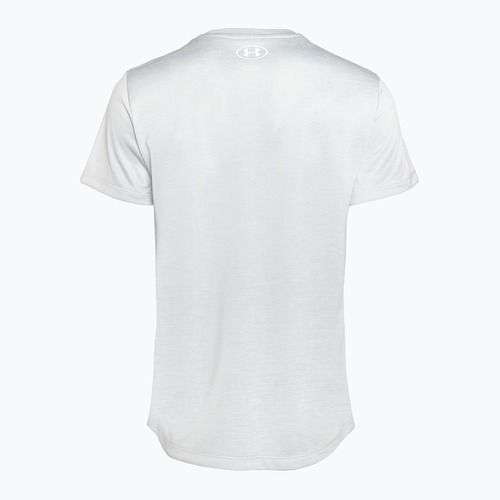 Under Armour Tech C-Twist halo gray/white women's training t-shirt