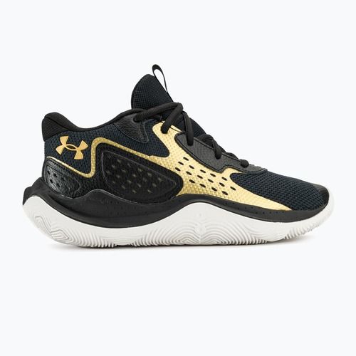 Under Armour Jet' 23 black/metallic gold/metallic gold basketball shoes
