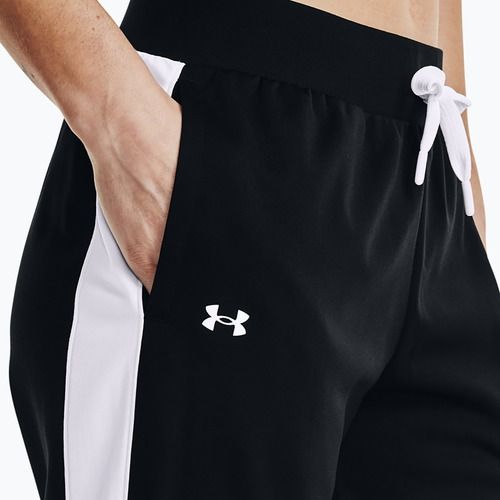 Under Armour Tricot black/white women's tracksuit