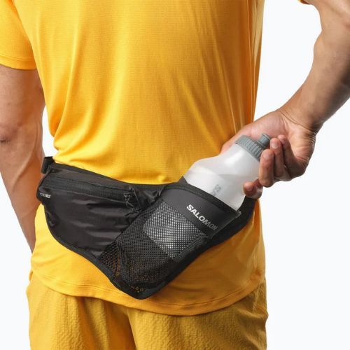 Running belt Salomon Active Belt 3D Bottle black