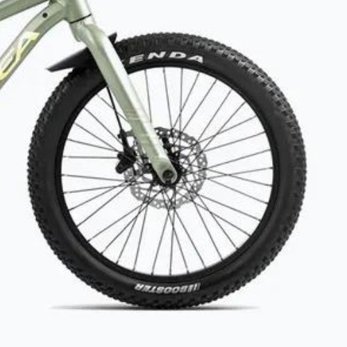 Orbea MX 20 Team Disc metallic green/yellow children's bike