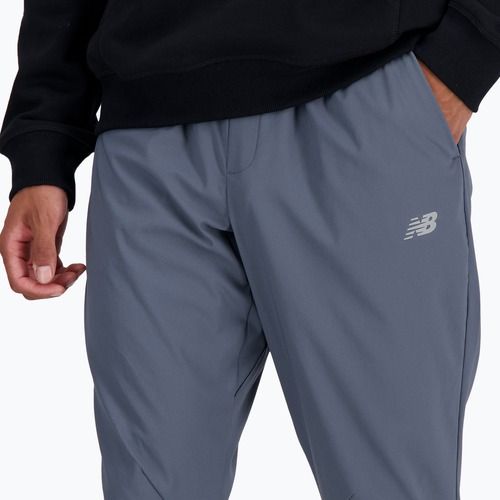 Men's New Balance AC Stretch Woven 29 Inch graphite trousers