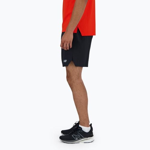 Men's New Balance RC Seamless 7 Inch black running shorts