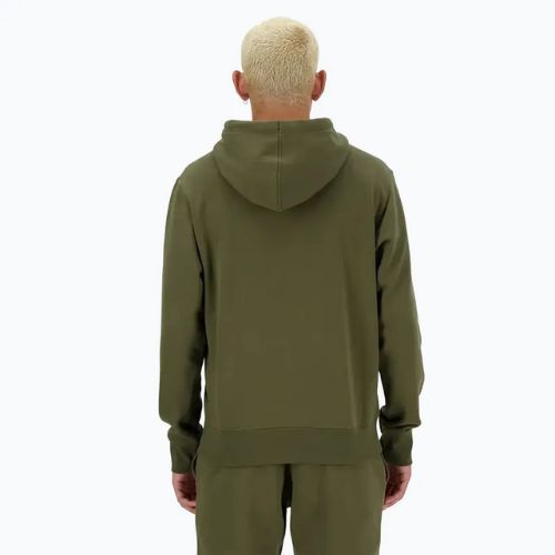 Men's New Balance Core Fleece Hoodie dark moss