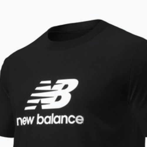 Men's New Balance Stacked Logo t-shirt black