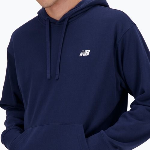 Men's New Balance Small Logo French Terry Hoodie nb navy