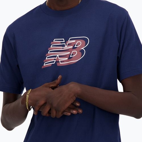 Men's New Balance Graphic nb navy T-shirt
