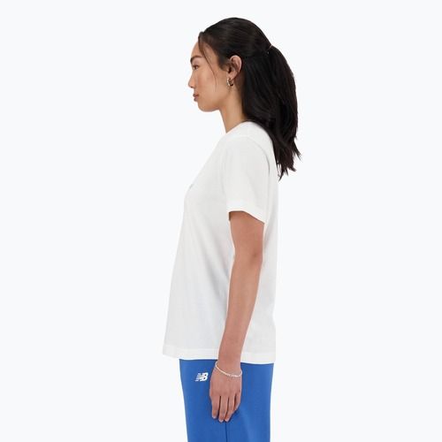 Women's New Balance Script Tee white