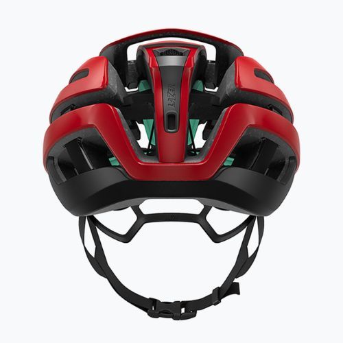 Lazer Z1 KinetiCore metallic red bicycle helmet