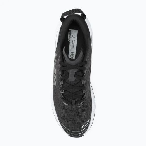HOKA Bondi X black/white men's running shoes
