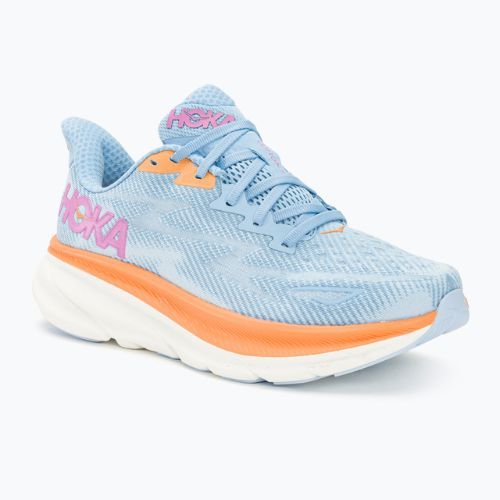 Women's running shoes HOKA Clifton 9 airy blue/ice water