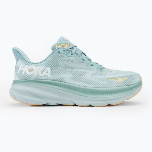 Women's running shoes HOKA Clifton 9 cloud blue/ice flow
