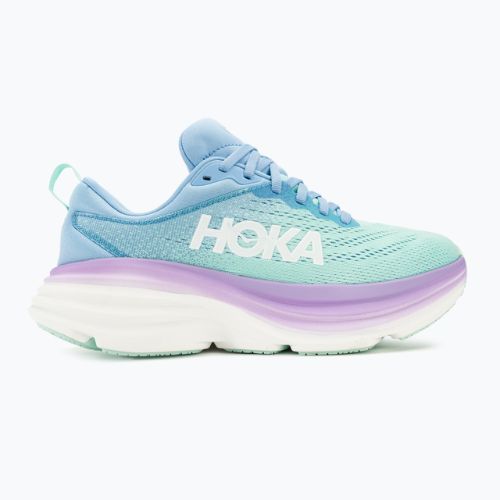 Women's running shoes HOKA Bondi 8 airy blue/sunlit ocean