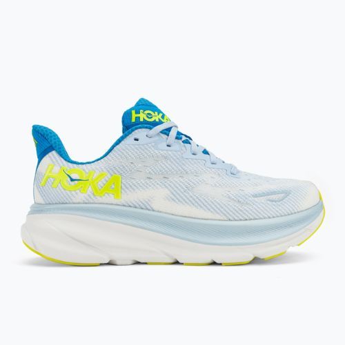Men's running shoes HOKA Clifton 9 Wide ice water/evening primrose
