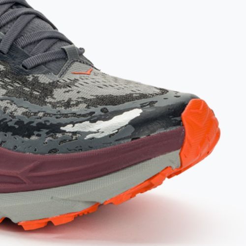 HOKA Stinson 7 casterlock/cabernet men's running shoes