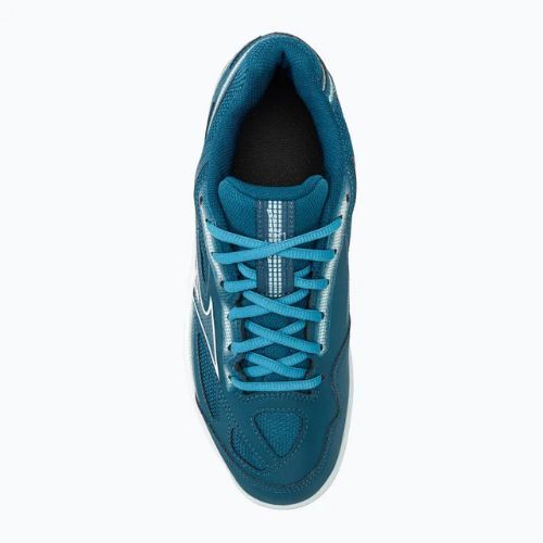 Mizuno Break Shot 4 AC moroccan blue / white / blue glow tennis shoes
