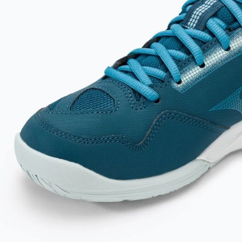 Mizuno Break Shot 4 AC moroccan blue / white / blue glow tennis shoes