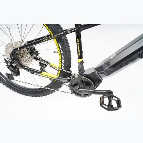 LOVELEC Drago 36V 20Ah 720Wh grey/yellow electric bicycle