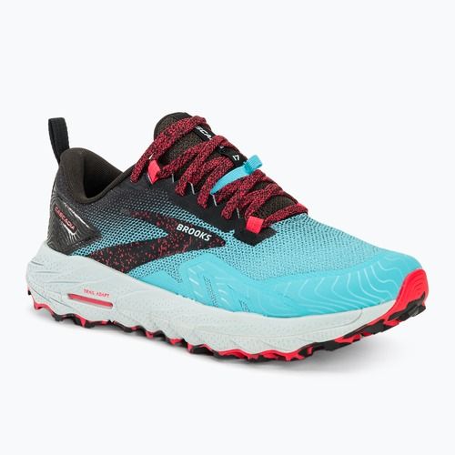 Brooks Cascadia 17 women's running shoes bluefish/black/diva pink
