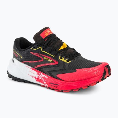 Brooks Catamount 3 women's running shoes black/diva pink/lemon chrome