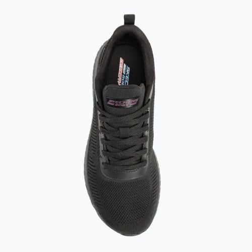 Women's shoes SKECHERS Bobs Squad Chaos Face Off black