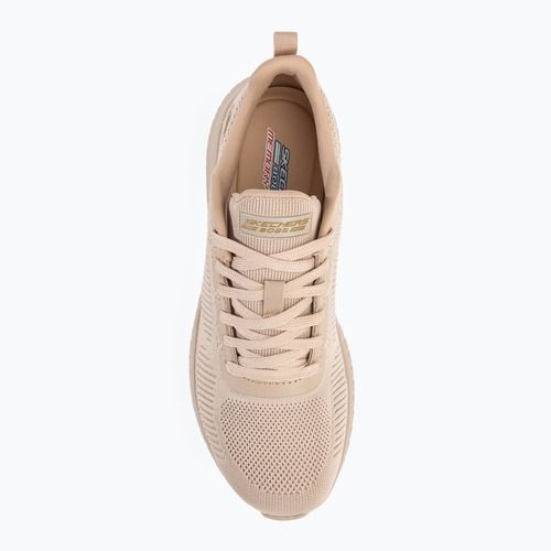 Women's shoes SKECHERS Bobs Squad Chaos Face Off beige