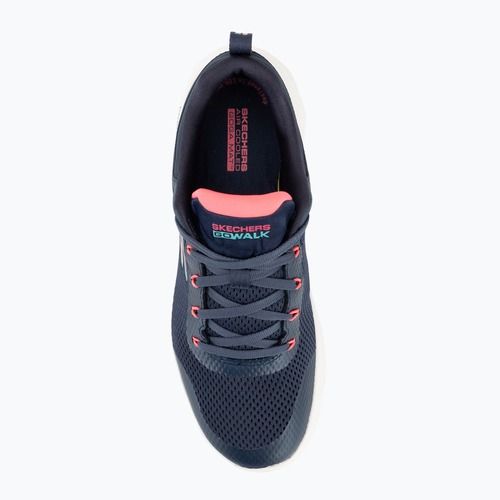 Women's SKECHERS Go Walk Flex Caley navy/white/coral shoes