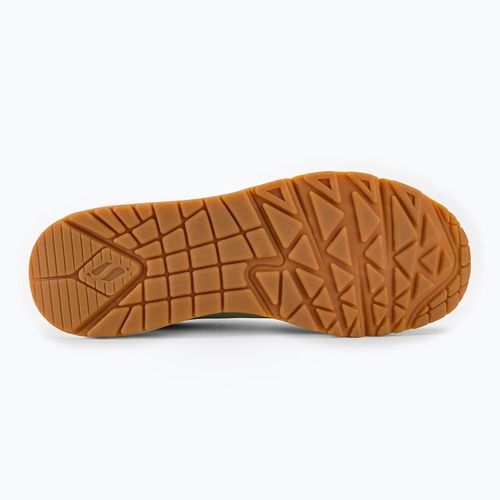 SKECHERS Uno Shimmer Away sage/rose gold/mesh women's shoes