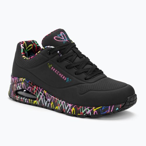 SKECHERS women's shoes Uno Loving Love black