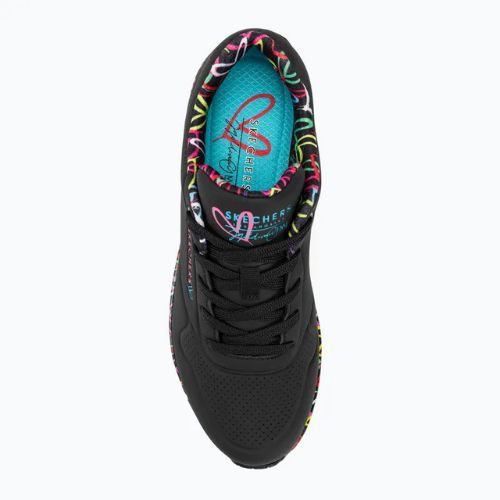SKECHERS women's shoes Uno Loving Love black