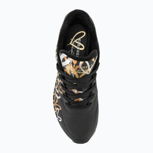 SKECHERS women's shoes Uno Metallic Love black/metallic