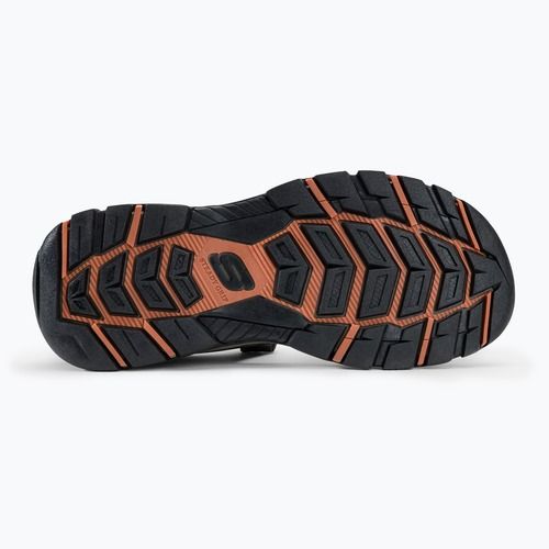 SKECHERS Tresmen Ryer olive/black/orange men's sandals