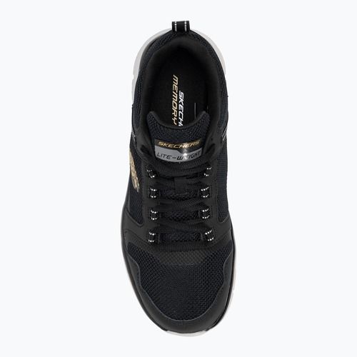 SKECHERS Track Knockhill men's shoes black/gold