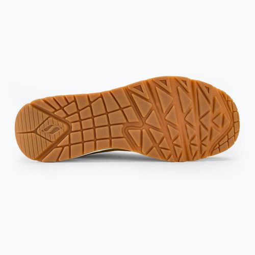 Men's SKECHERS Uno Stacre whiskey/white shoes