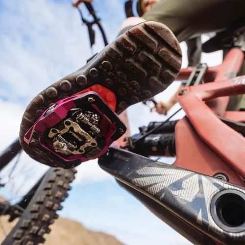 Women's MTB cycling shoes adidas FIVE TEN Trailcross Clip In core black/grey three/red