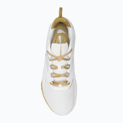 Nike Zoom Hyperace 3 volleyball shoes white/mtlc gold-photon dust