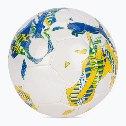 PUMA Orbita 6 FanwearCapsule MS football puma white/pele yellow/puma green size 5