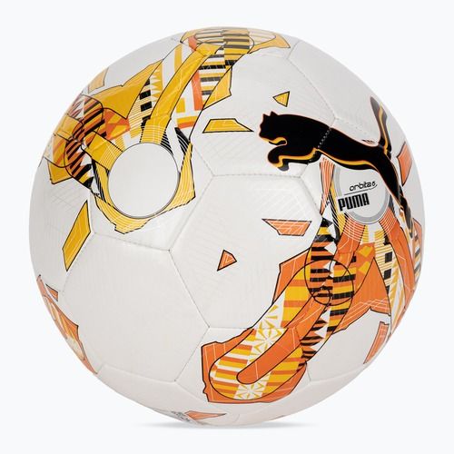 PUMA Orbit 6 FanwearCapsule MS football puma white/rickle orange/puma black size 5