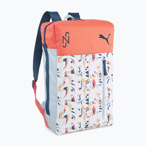 PUMA Neymar Jr backpack puma white/hot heat/sun stream/puma black