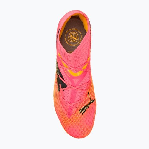 PUMA Future 7 Ultimate MxSG football boots sunset glow/puma black/sun stream